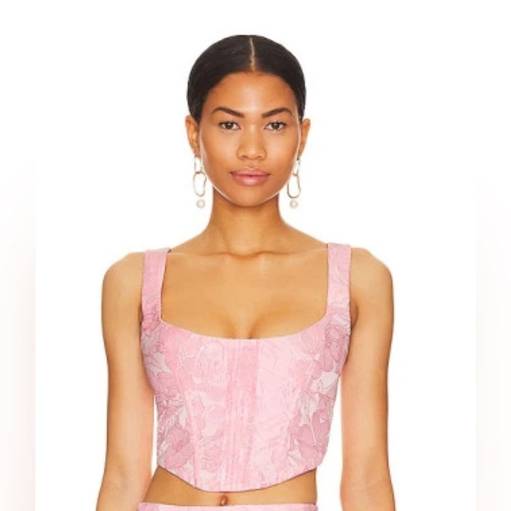 NWT For Love And Lemons Mira Crop Top Size Medium